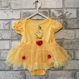 Disney Parks Authentic Belle Princess Costume 6 M